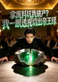 拿废料坑我破产？我一眼透视切出帝王绿
