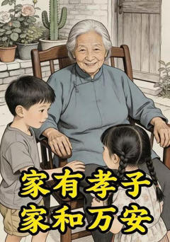 《家有孝子，家和万安》